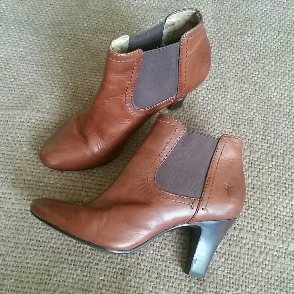 Frye  leather  booties